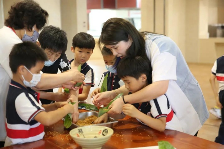 寻味端午，“粽”下文化——天元公学小学部开展端午包粽子体验活动