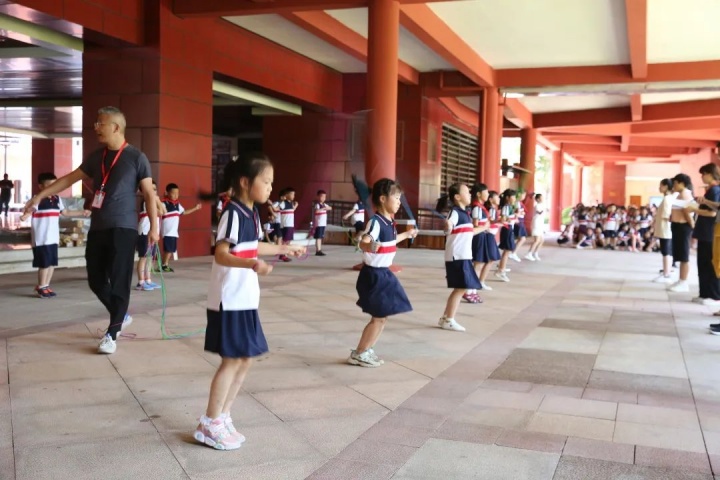 弘扬奥运精神，喜迎亚运盛会——记天元公学小学部跳绳吉尼斯挑战赛